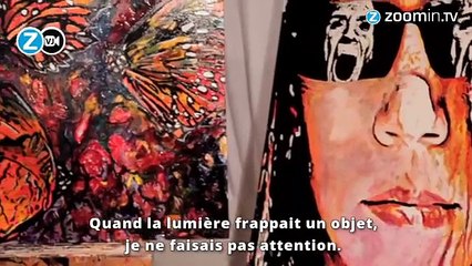 Peintre et aveugle, John Bramblitt ressent les couleurs
