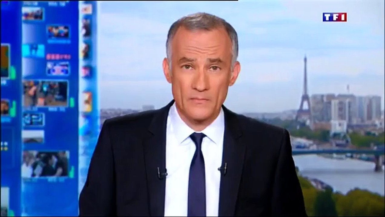 Gilles Bouleau s'excuse suite à la bourde dans le JT du 26 avril