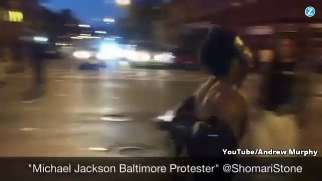Baltimore : et soudain Michael Jackson apparaît...