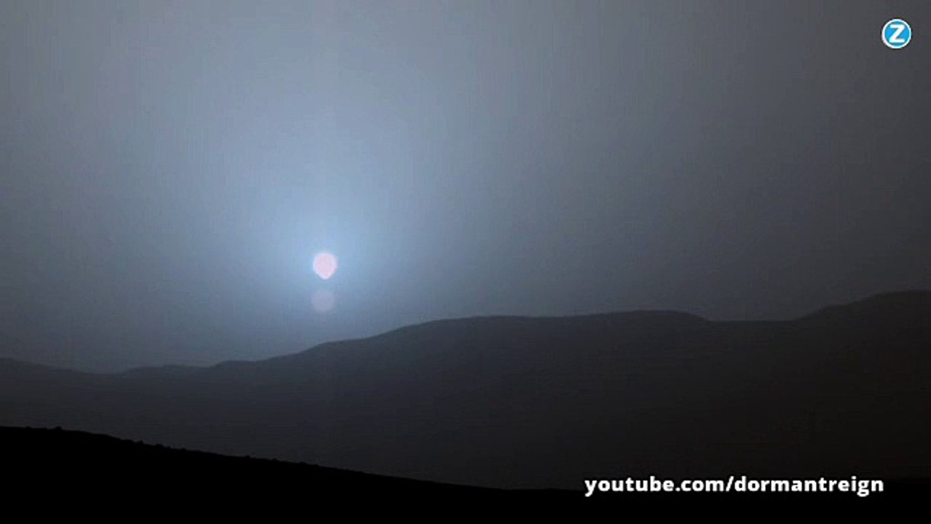 Spectaculaire, un coucher de soleil... bleu, sur Mars ! - Vidéo Dailymotion