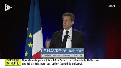 Nicolas Sarkozy se moque de François Hollande qu'il surnomme "Moi je"