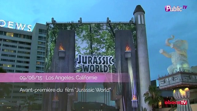 Exclu Vidéo : Anna Faris et Chris Pratt : un couple parfait pour l'avant-première de Jurassic World
