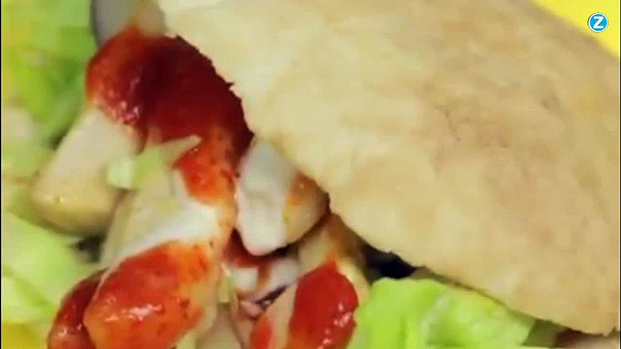 Street food : mon kebab de poulet maison en pain pita !