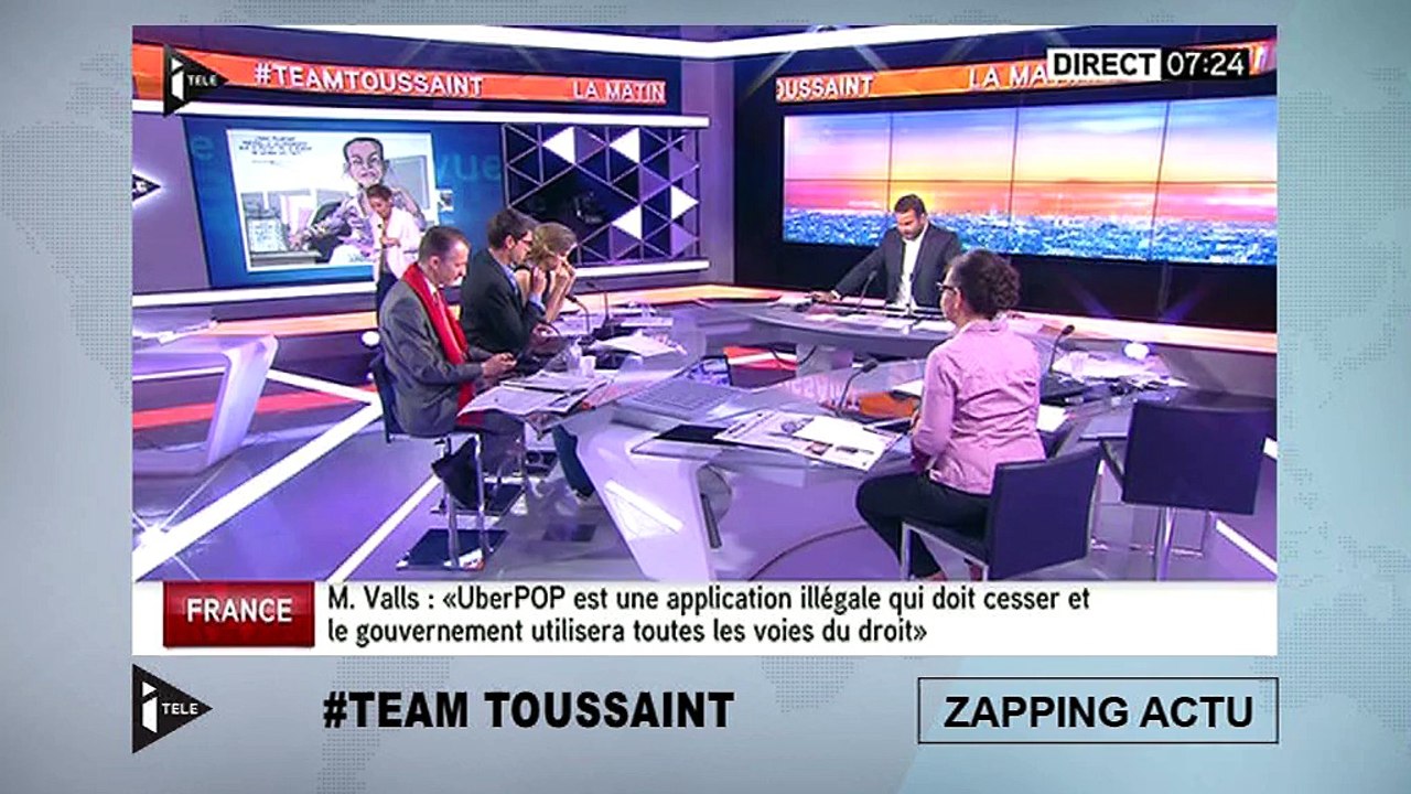 "iTélé enc..." : un homme insulte iTélé en direct