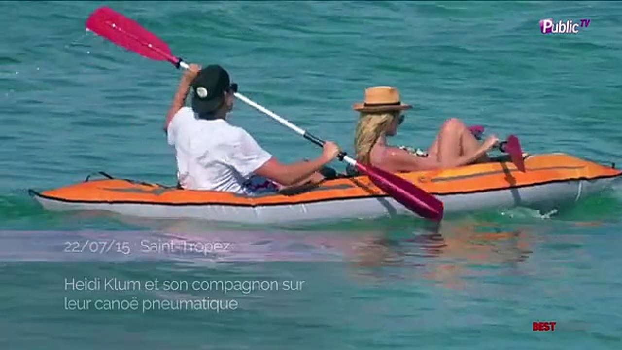 Exclu Vidéo : Heidi Klum et Vito Schnabel : toujours aussi amoureux sous le soleil de St. Trop' !