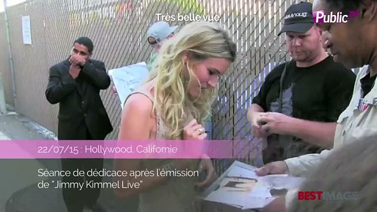 Exclu Vidéo : Joss Stone : très complice avec ses fans à Hollywood !