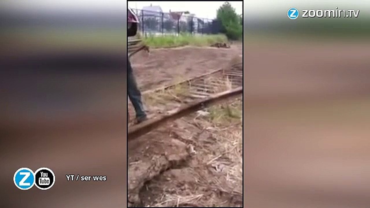 Se prendre une barre de fer en pleine figure, aïe !