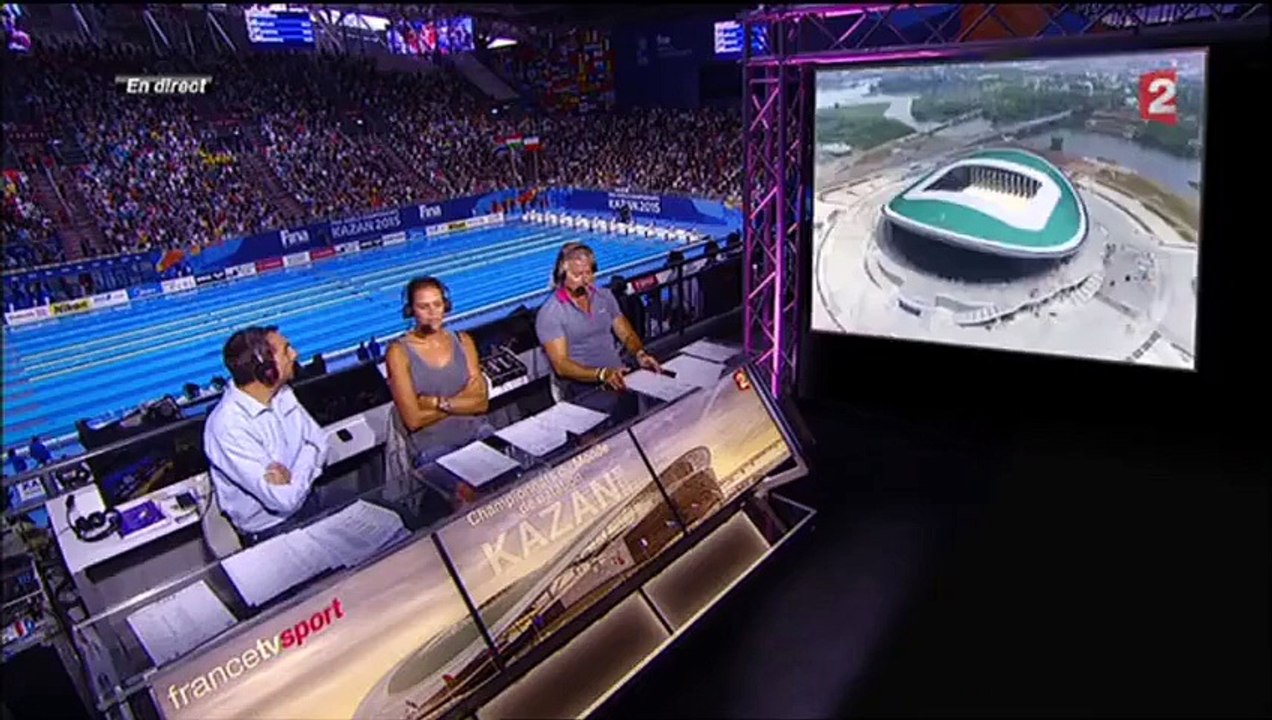 Mondiaux de natation : Philippe Lucas chambre Laure Manaudou en direct