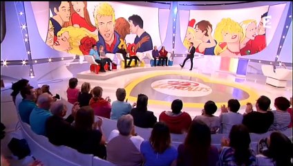 Scène de ménage après une question coquine dans les Z'amours