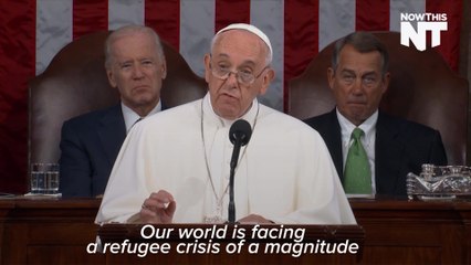 Pope Francis Invokes The Golden Rule In Reference To Refugee Crisis