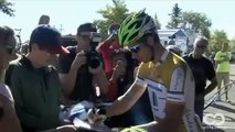 Peter Sagan on his special bike Tour of Alberta