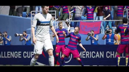 FIFA 16 PS4 1080p HD Mejores jugadas Modo Carrera Mánager FCB