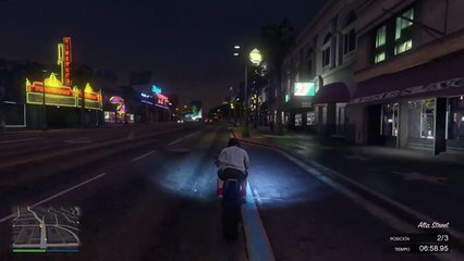 GTA V     CARRERA GTA MOTO