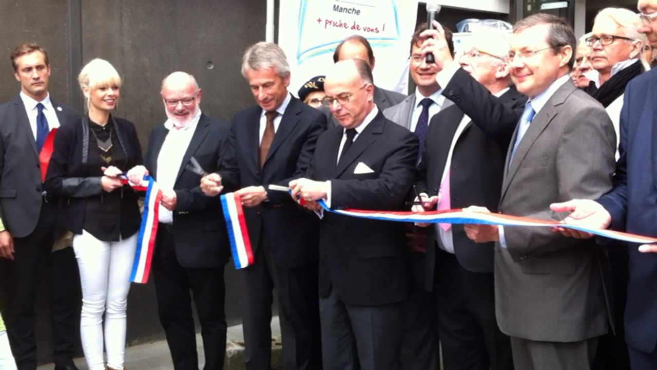 Visite du ministre Bernard Cazeneuve au centre de formation des apprentis