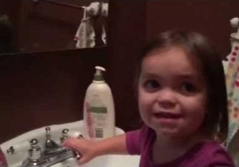 Cute Girl Can't Quite Say Fever