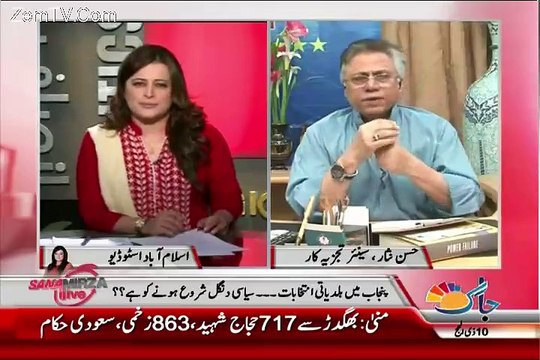 Why PMLN Doesn't Want Imran Khan to Run Election Campaign in NA-122 ?? Hassan Nisar Reveals