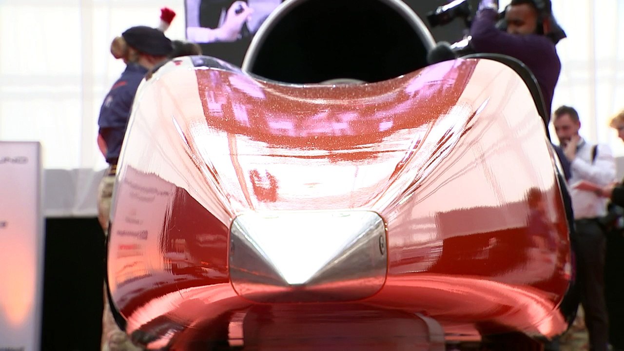 Supersonic 'Bloodhound' unveiled