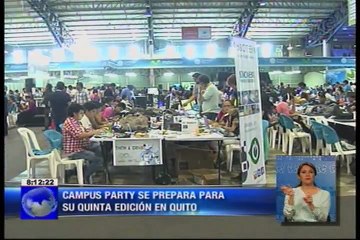 Quinta edición del Campus Party en Quito