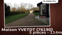 A vendre - YVETOT (76190) - 5 pièces - 114m²