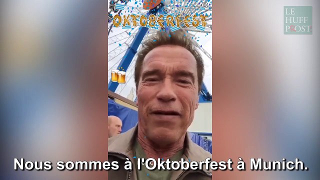 Schwarzenegger s'est beaucoup amusé à l'Oktoberfest de Munich