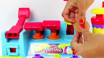 Play Doh Burger Builder playset French Fries playdough Food creations