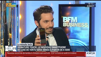 La Minute Tech: Le nouveau Signature Touch de Vertu sera vendu à partir de 8 400 euros – 24/09