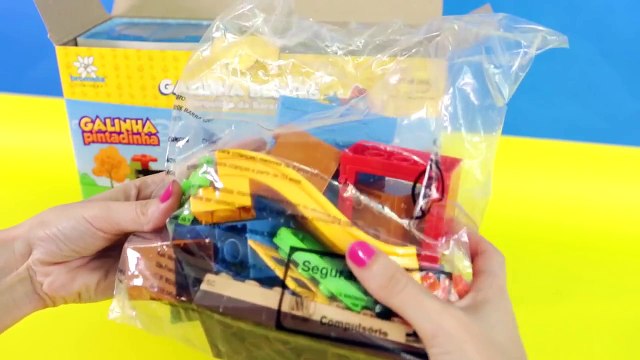 Galinha Pintadinha - Brincando com o Parquinho da Dona Baratinha, Brinquedos da Galinha Pi