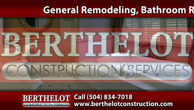 Bathroom Remodeling New Orleans, LA | Berthelot Construction Services
