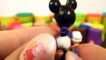 Many Play Doh Eggs Princess Kinder Surprise Disney Peppa Pig Mickey Thomas & Friends Cars 2 1