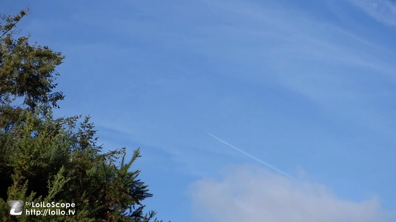 épandage aérien sur Quimper le 19 septembre 2015. vidéo N°5.