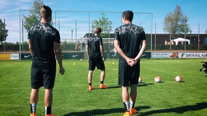 FOOTBALL CHALLENGE ROBERT LEWANDOWSKI ( Bayern Munchen Star)