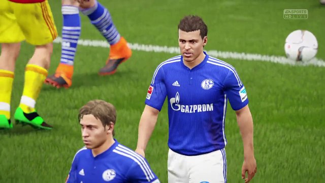 FIFA 16 Pro Clubs halfway line goal