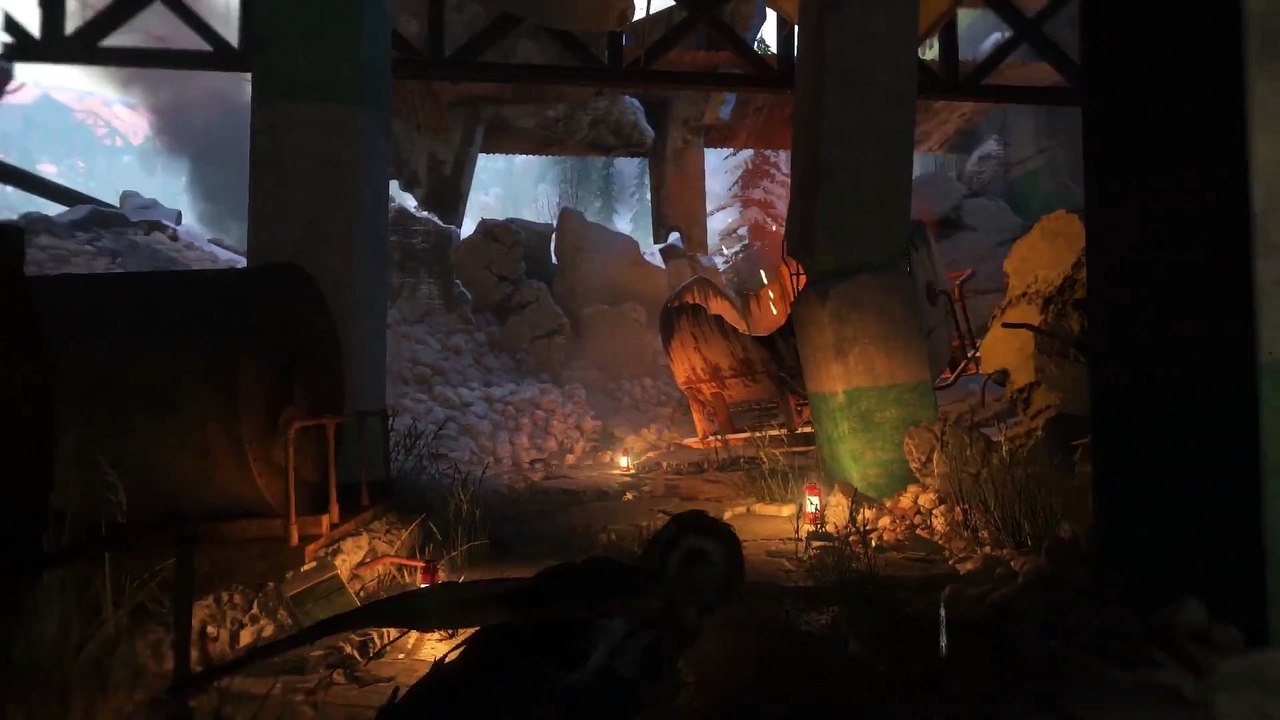 Rise of the Tomb Raider gameplay - London Outfit Seasoned Raider difficulty