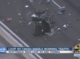 Loop 101 crash snarls traffic in Scottsdale