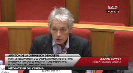 Audition de Jeanne Seyvet et Isabelle Gérard, Médiateur du cinéma - Audition