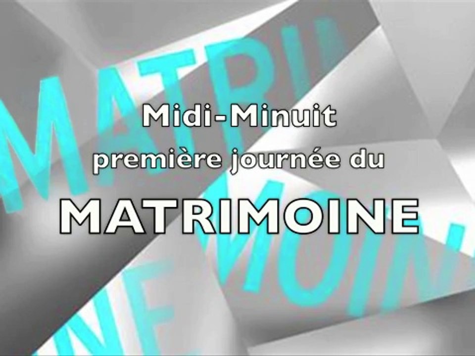 Instants de "Midi-Minuit du Matrimoine"