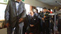 Bernard Cazeneuve à la mosquée de Cherbourg
