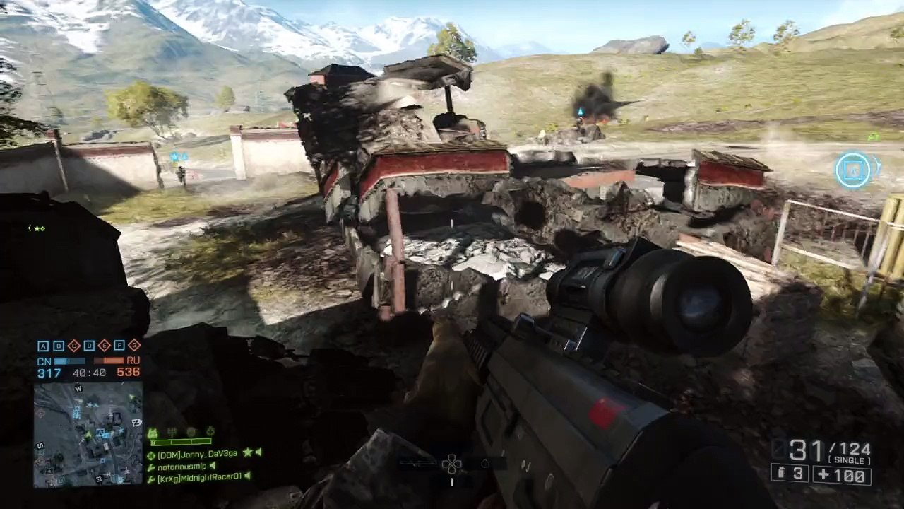 Battlefield 4™RPG helicopter multi kill