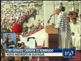 Papa nombra a Luis Cabrera como nuevo arzobispo en Guayaquil