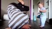This Father Challenges His Cute Little Son For B-Boy Dance Challenge And Its Super Cute.... :)