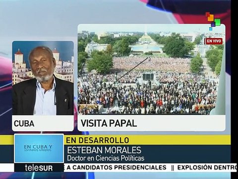 Morales: Papa retomó temas difíciles para EE.UU con diplomacia