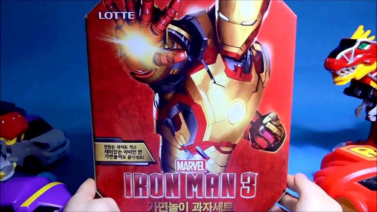 Power to base the Reno airport, or the robot R or robot W the Reno Airport, red face comparison Iron Man 3 If you play sweets sets unboxing Iron Man3 Snack Box & toy