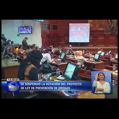 Asamblea - Ley de drogas