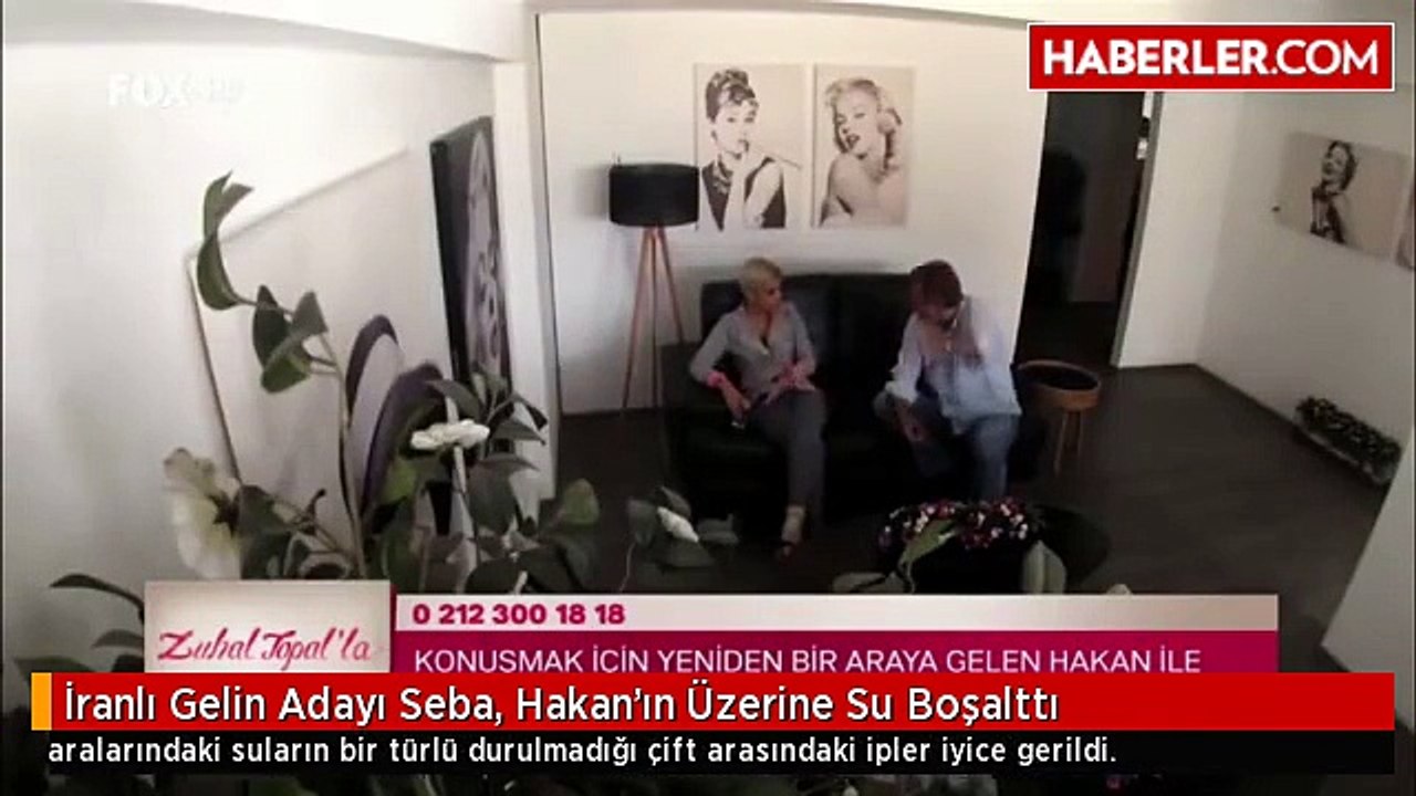 İranlı Gelin Adayı Seba, Hakan'ın Üzerine Su Boşalttı ...