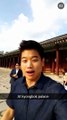 150901 Ki Hong Lee Snapchat Story - The Scorch Trials Korea Press Tour Day 1