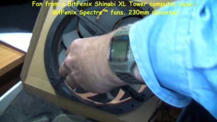 Hacked Filter from a Computer fan powered by a USB port