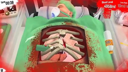 [Surgeon Simulator] Surgeon sim ultimate fail funny moments fastest game ever total glitch