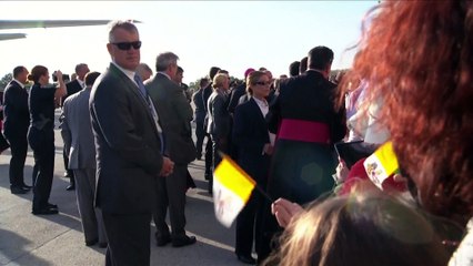 Pope in the US: Arrival at JFK Airport in New York (REPLAY) (2015-09-24 23:10:15 - 2015-09-24 23:47:18)