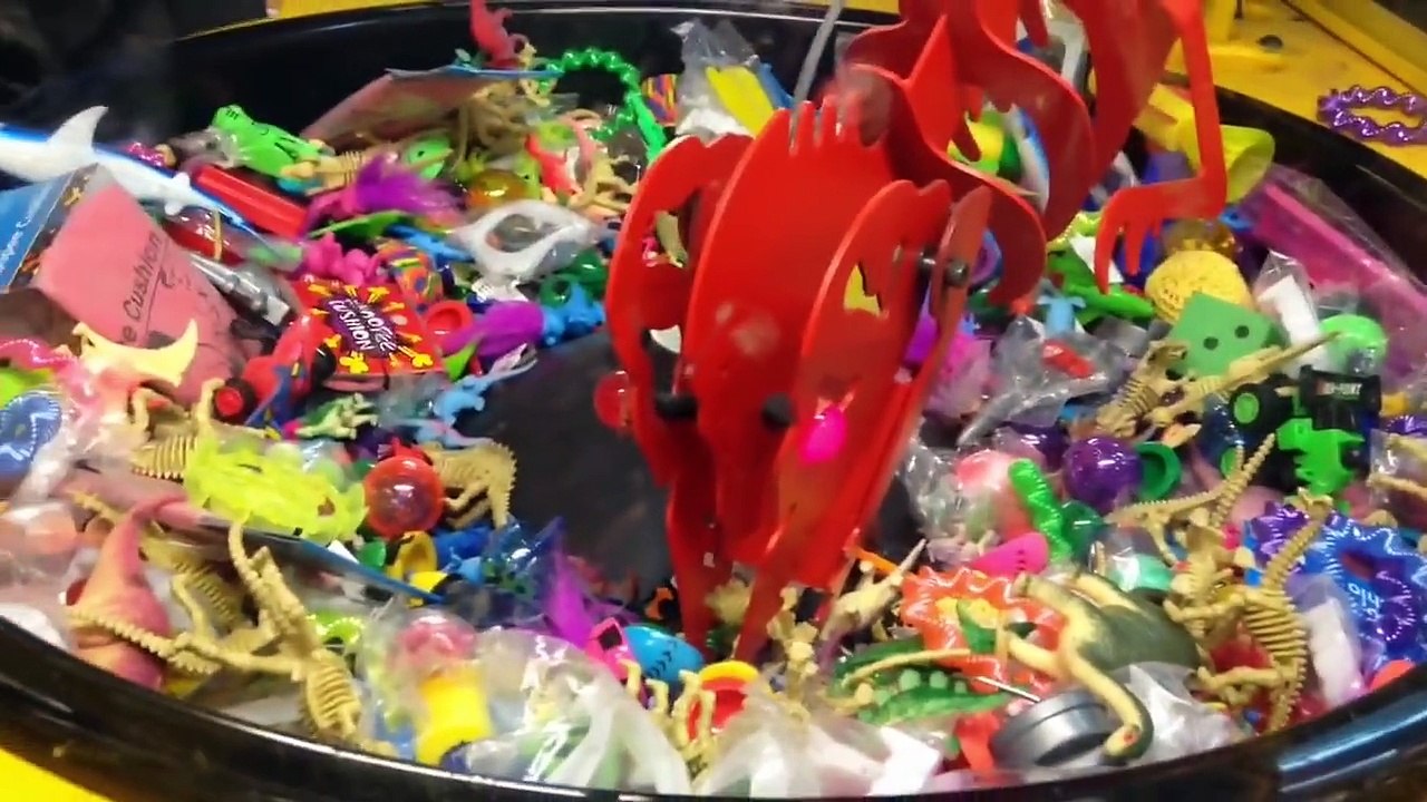 Mighty Mini Dino Grab Funny Fail & Win LOL - Redemption Arcade Game Fun!