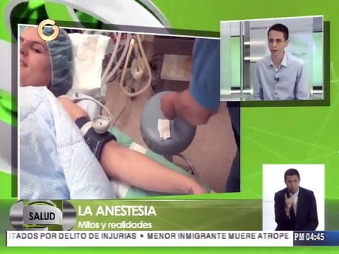 Conozca cuáles son las complicaciones de la anestesia